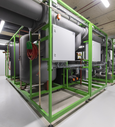 WKO-installatie in AFAS Experience Centre in Leusden