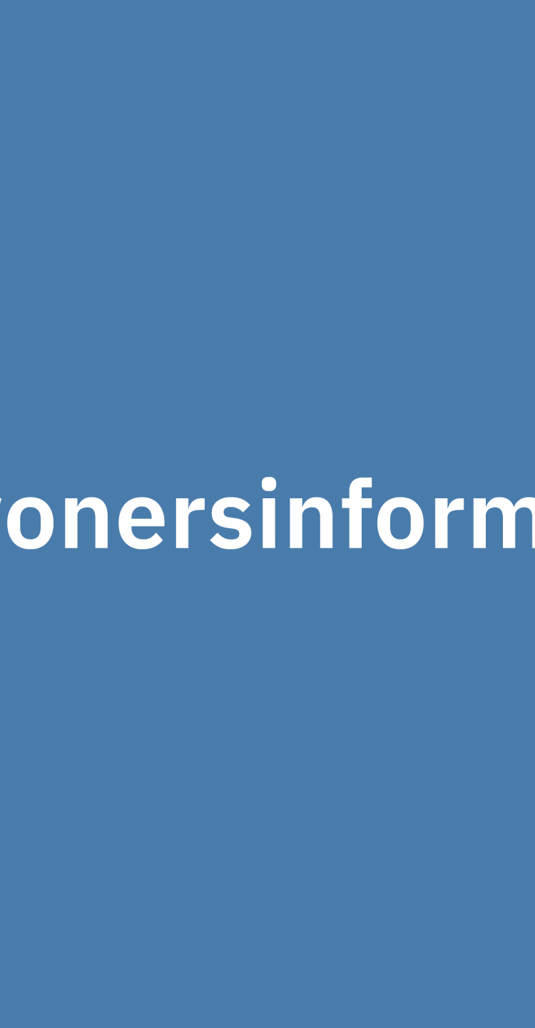 Bewonersinformatie