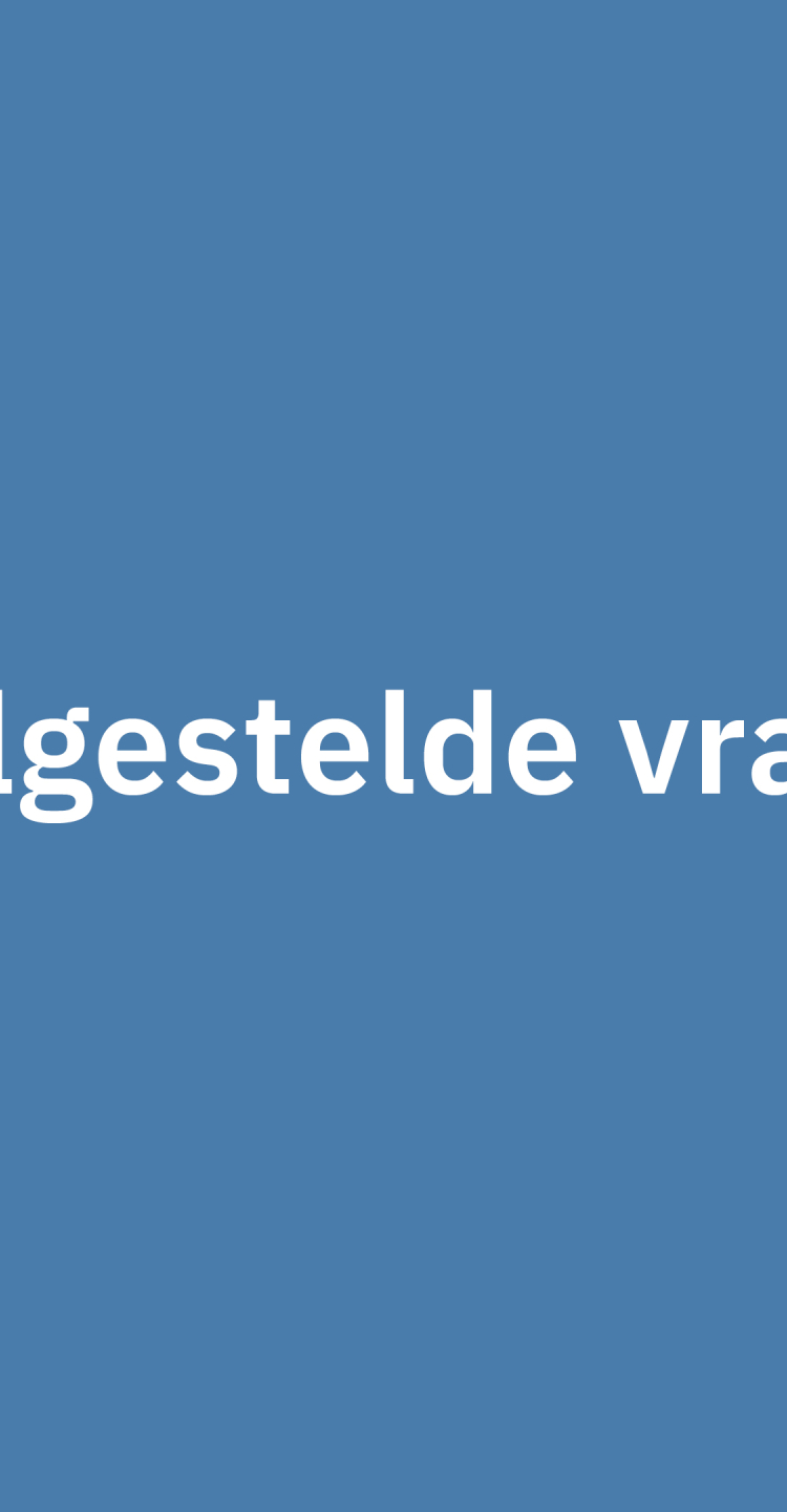 Veelgestelde vragen
