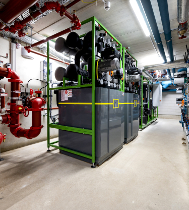 WKO-installatie in Share park 20|20 in Hoofddorp