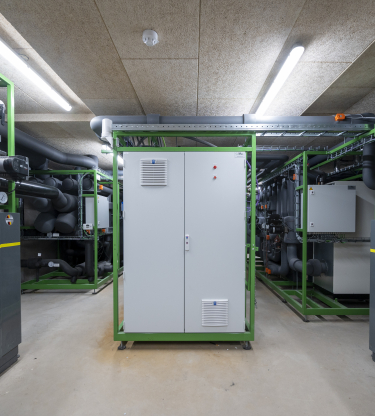 WKO-installatie in Bankier Tilburg